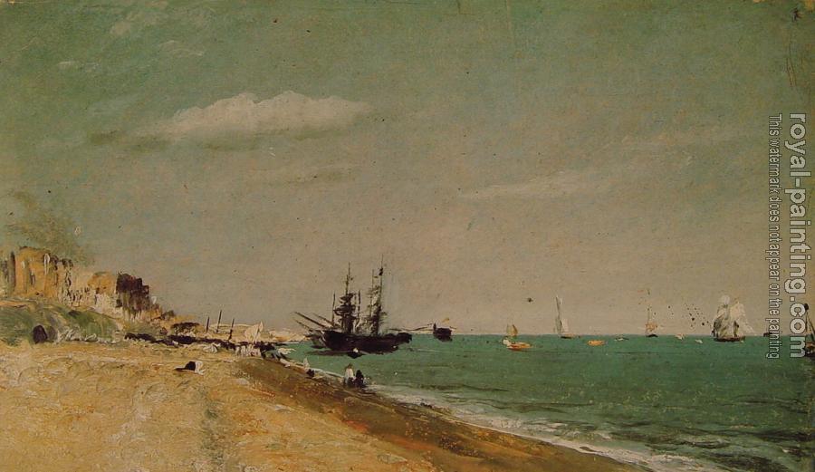 John Constable : Brighton Beach with Colliers